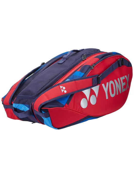 Yonex Pro Racquet 9 Pack Bag Scarlet Tennis Warehouse