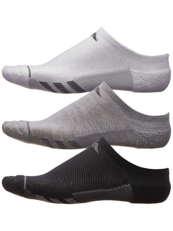 Adidas Women S Superlite Stripe Ii 3 Pack No Show Socks