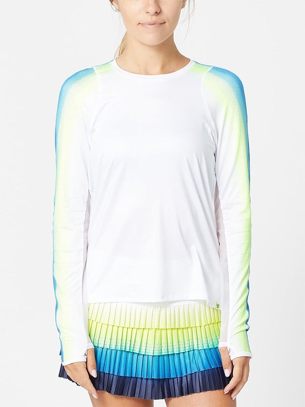 Lucky In Love Women S L Uv Sea Breeze Long Sleeve