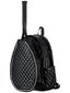 Glove It Quilted Tennis Racquet Backpack Black