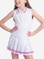 Lucky in Love Girl's Bold Statement Polo Tank