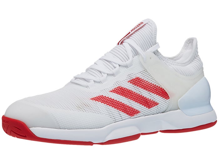 Adidas Adizero Ubersonic 2 White Red Men S Shoes