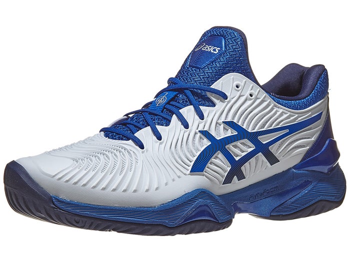 Asics Court Ff 2 Novak White Blue Men S Shoes