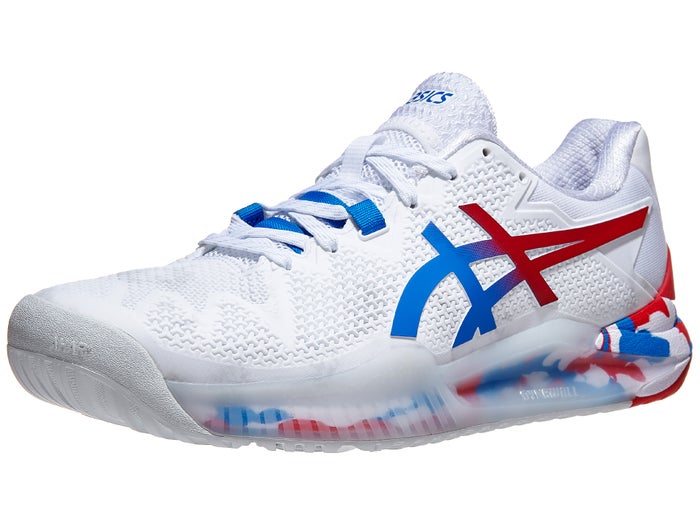 White asics shoes mens