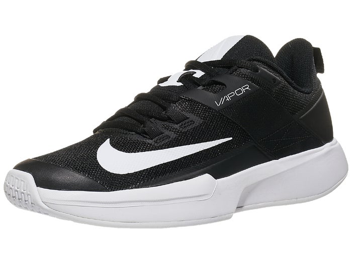 nike men's vapor lite tennis shoes white and black