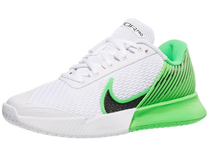 Nike Vapor Pro 2 White/Black/Green Women's Shoe | Tennis Warehouse