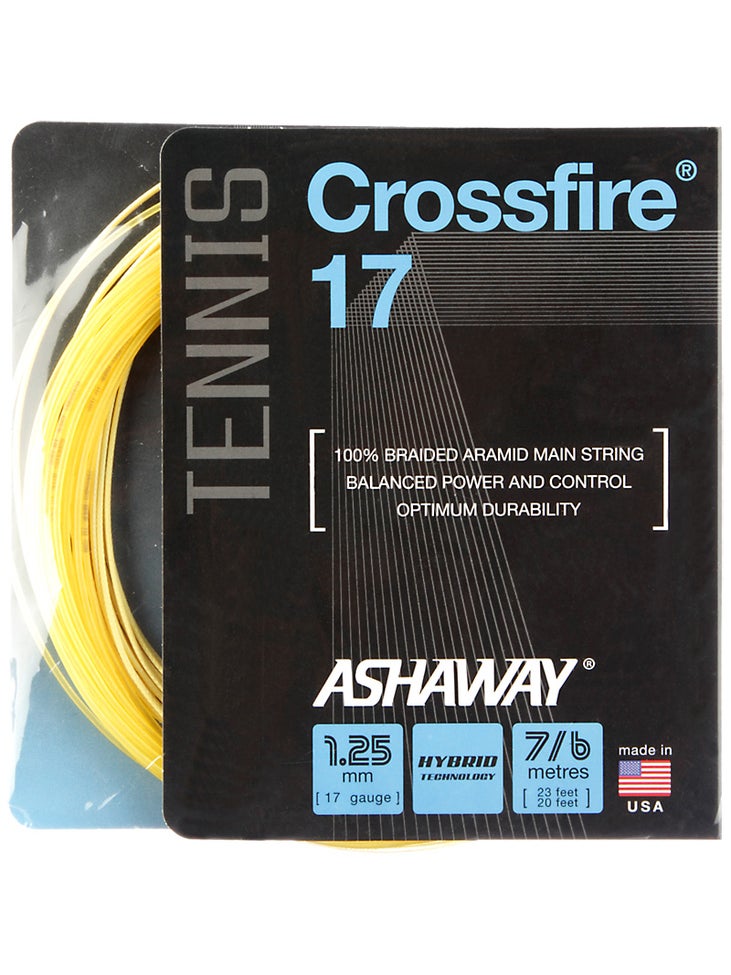 Ashaway Crossfire 17 Kevlar String Tennis Warehouse