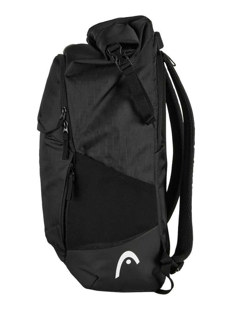 Side image of the Head Tour Racpack in black