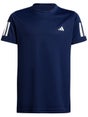 adidas Boy's Fall Club 3 Stripe Top