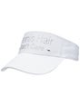 The Alabama Girl Tennis Hair Don't Care Visor White