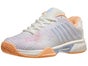 KSwiss Hypercourt Express 2 White/Peach Junior Shoe