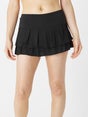 Lucky in Love Women's Core Pleat Tier Skirt - Black