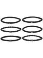 Nike Flex 6 pack Hairties - Black