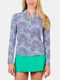 Sofibella Women's Green Spirit Half Zip