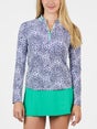 Sofibella Women's Green Spirit Half Zip