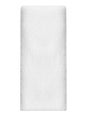 Tourna No Logo Wrist Towel - Single White