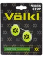 Volkl VibraStop Vibe Dampener 2 pack Neon Yellow/Black