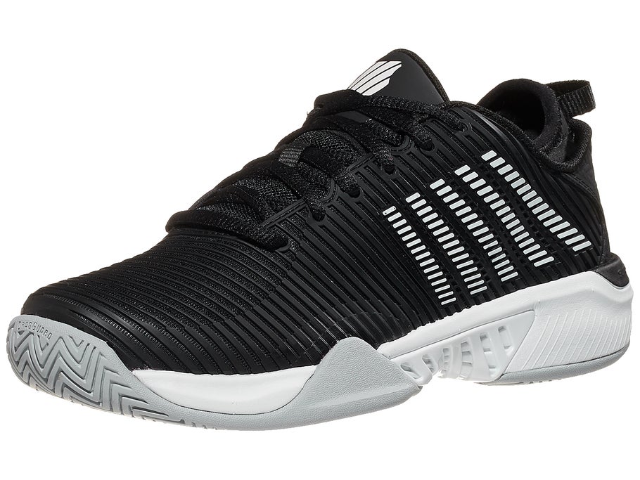 KSwiss Hypercourt Supreme Black/White Women's Shoes | Tennis Warehouse