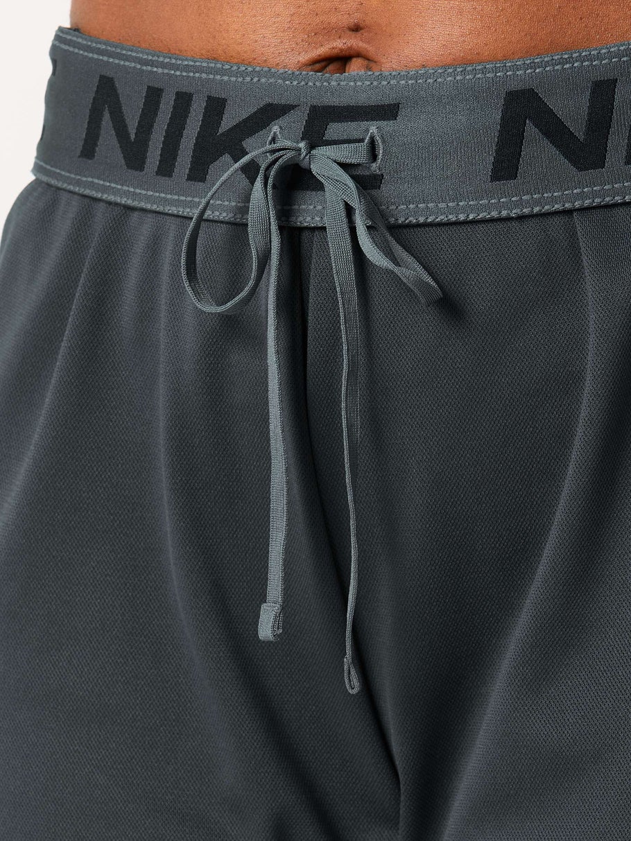 The waistband folds down, although it does make the fit shorter.