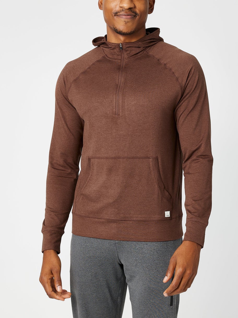 Vuori Men's Fall Ponto Performance 1/2 Zip Hoodie Tennis Warehouse