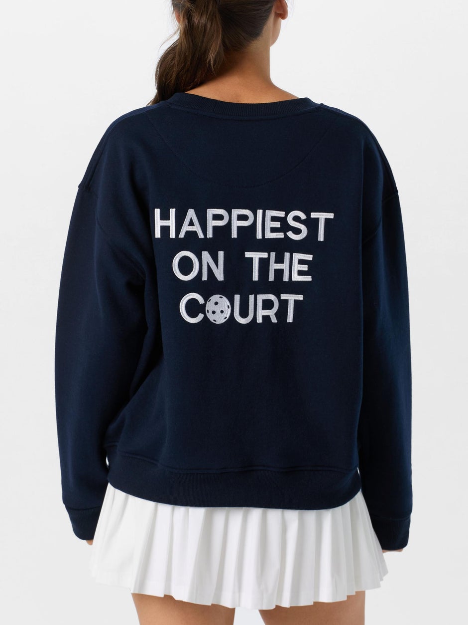 Pickleball sweater. 