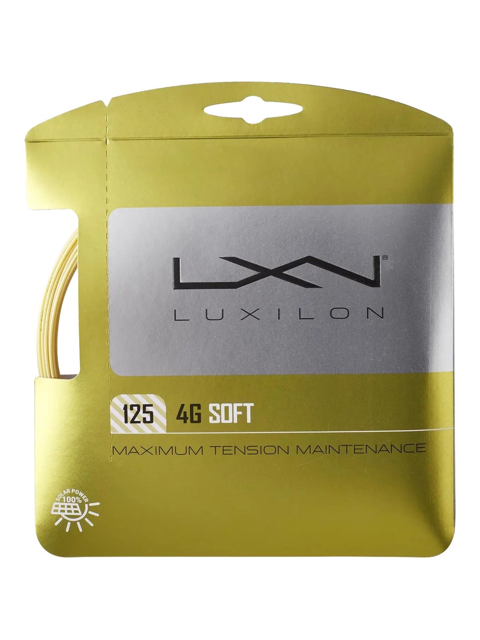 Luxilon 4G Soft 16/1.25 String | Tennis Warehouse