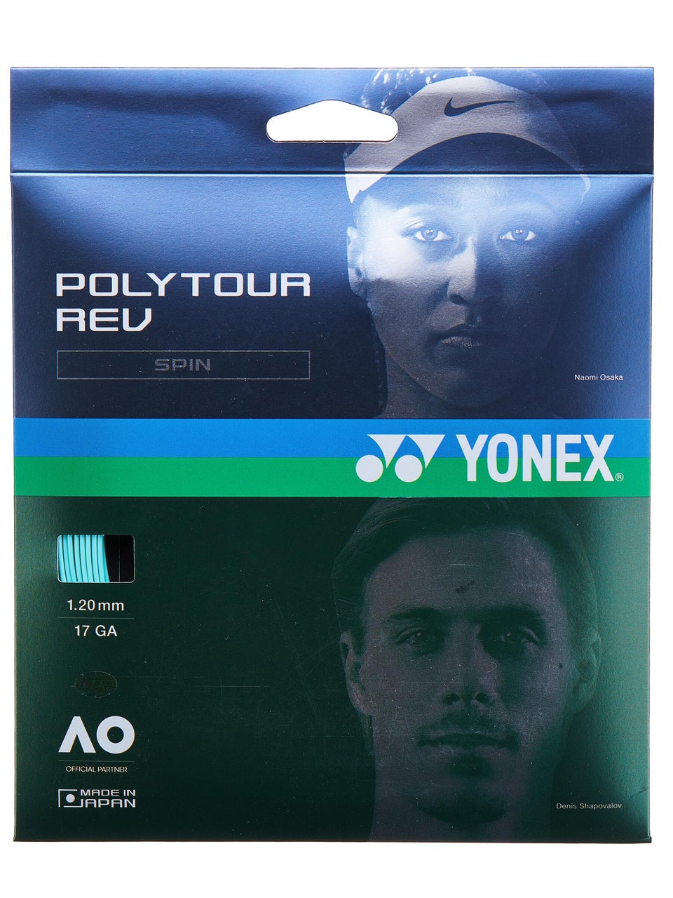Yonex POLYTOUR REV 17/1.20 String Tennis Warehouse