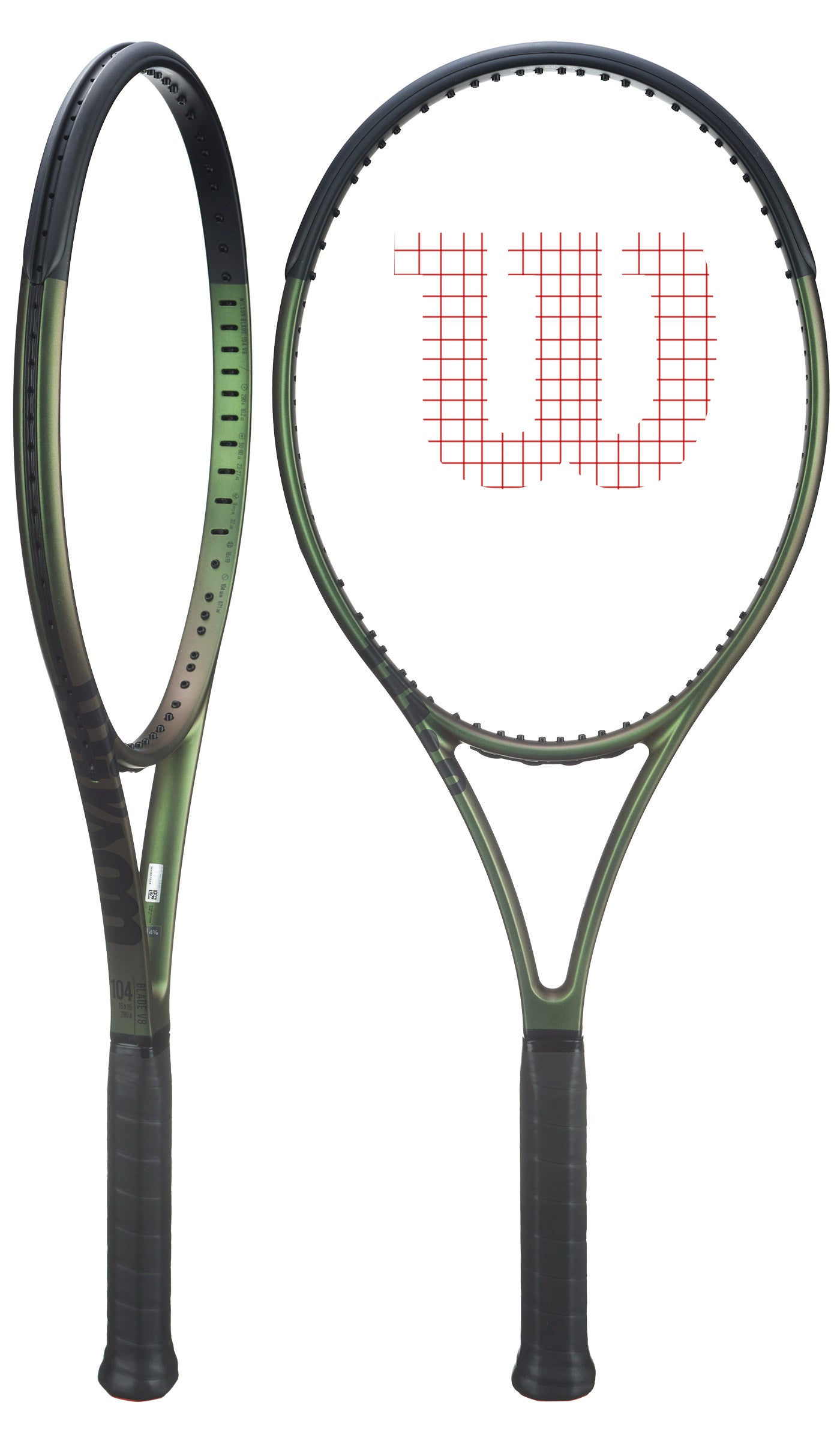 GRIP SIZES AVAILABLE. **NEW** 2017/18 WILSON BLADE 104 TENNIS RACQUET 