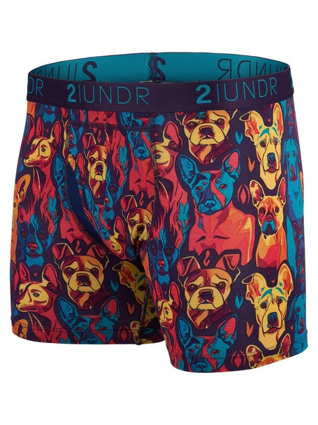2UNDR Mens Swing Shift 6 Boxer Brief-Mans Best Friend