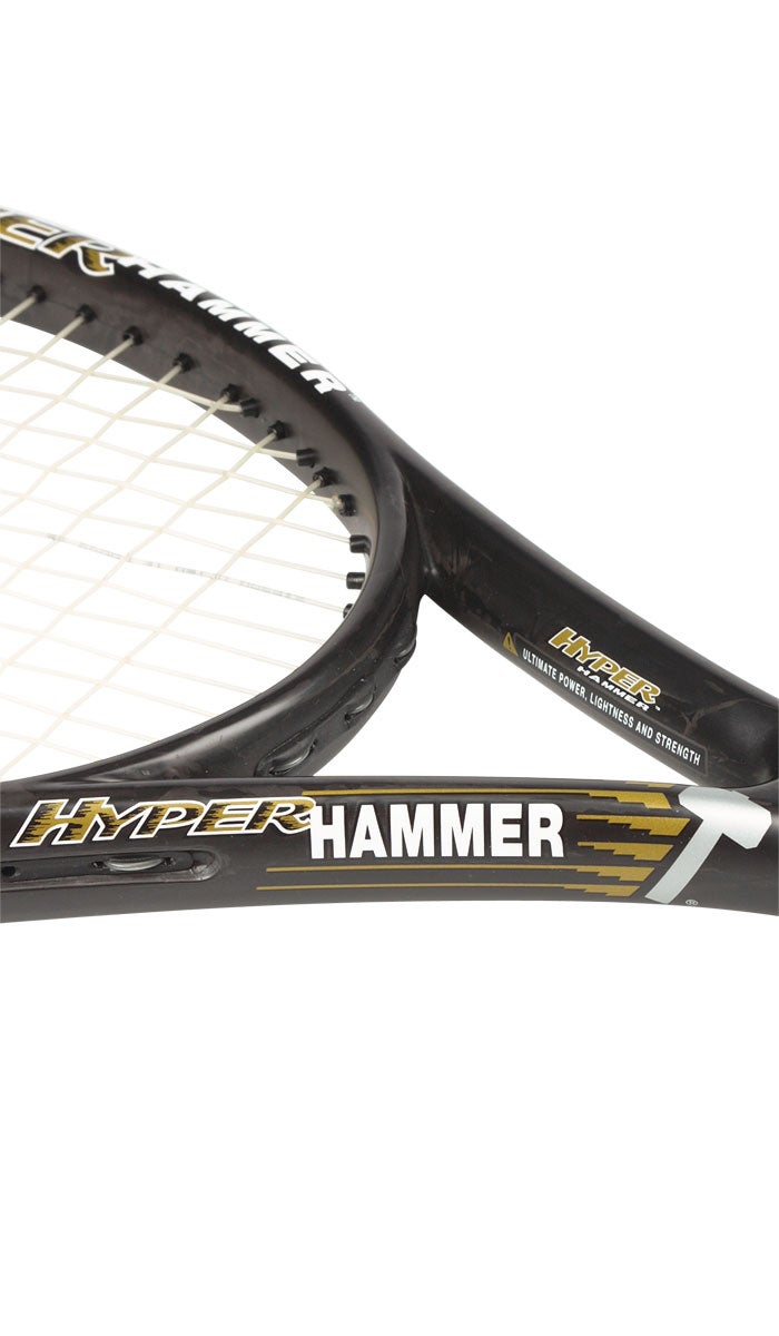 strung Adult racket 3/8 Red 95 New Wilson Hyper Hammer H Blaze HBlaze 