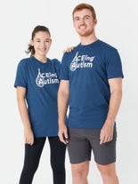 ACEing Autism Unisex T-Shirt Blue XS