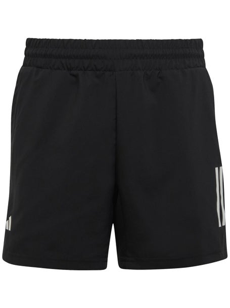 adidas Boy's Core Club 3 Stripe Short | Tennis Warehouse