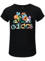 adidas Girl's Summer Essential T-Shirt Black S