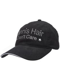The Alabama Girl Tennis Hair Don't Care Hat Black