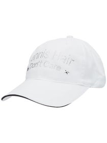The Alabama Girl Tennis Hair Don't Care Hat White