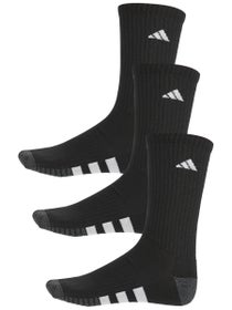 adidas Men's Cushioned 3.0 3-Pack Crew Socks Black