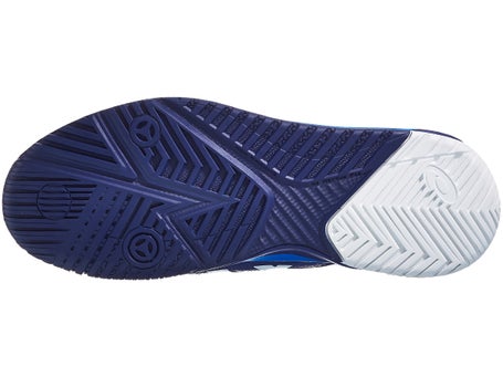 Asics Gel Resolution 8 Blue/White Men's Shoes | Tennis Warehouse