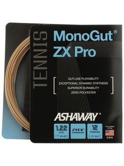 Corda Da Tennis Ashaway Monogut ZX Pro 17: Massima Resa E Durata, Colore Naturale - Foto 3
