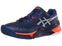 Asics Gel Resolution 9 Clay Bl/Silver Men's Shoes