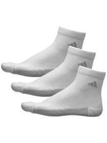 adidas Men's Superlite Stripe II 3-Pack Quarter Socks