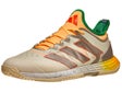 adidas adizero Ubersonic 4 Wh/Taupe/Orange Men's Shoe 