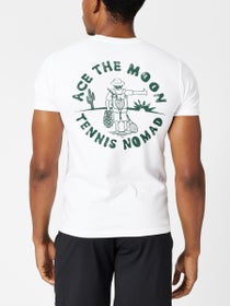 Ace The Moon Unisex Tennis Nomad T-Shirt - White