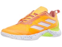 adidas Avacourt Gold/White/Lucid Lemon Women's Shoes
