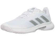 adidas CourtJam Control White/Silver Women's Shoes