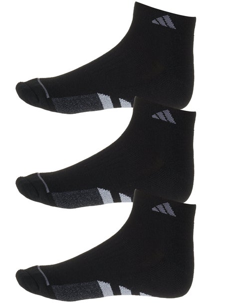 adidas Women's Cushion Low Cut 3-Pack Sock Black | Tennis Warehouse