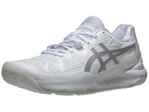 Asics Gel Resolution 8 White/Silver Women's Shoes