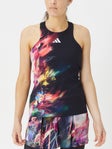 adidas Women's Melbourne Tennis Y-Tank - Black