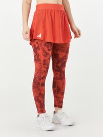 adidas Women's Paris Tennis Match Skirt Tight - Red