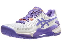 Asics Gel Resolution 9 Wide Wh/Amethyst Women's Shoes