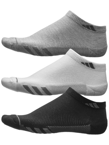 adidas Women's Superlite Stripe II 3-Pack Low Cut Socks | Tennis Warehouse